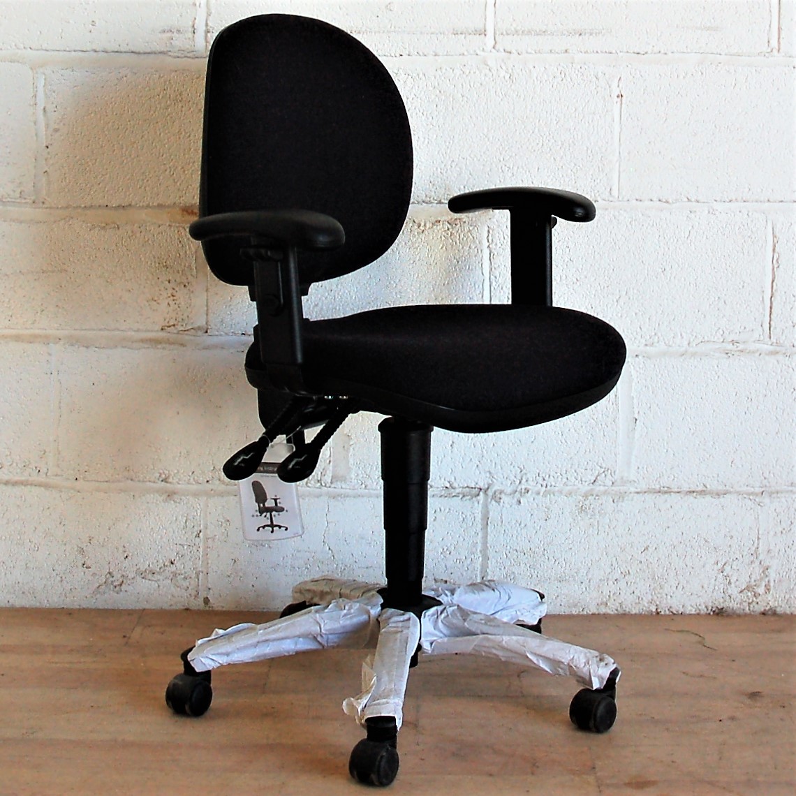 Typist Chair Charcoal Adjustable 2108 Typist Chair