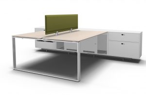 Dot Box with Integrated bench Desk